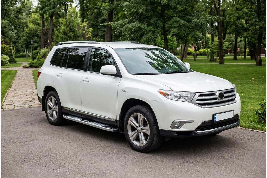 Toyota Highlander 2008-2013 Seitenschweller Mevsim Grey (2 Stk., Aluminium) Image