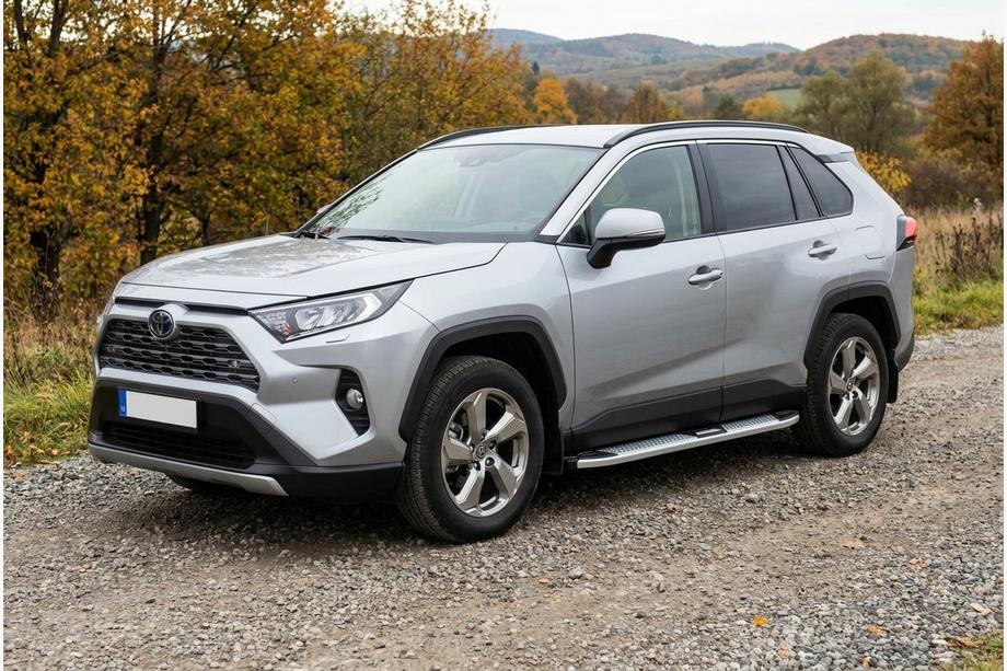 Toyota Rav 4 2019–2025 Seitenschweller Mevsim Grey (2 Stk., Aluminium) Image