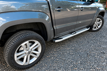 Volkswagen Amarok 2010-2022 Seitenschweller Mevsim Grey (2 Stk., Aluminium) Foto 1
