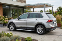 Volkswagen Tiguan 2016-2023 Seitenschweller Mevsim Grey (2 Stk., Aluminium) Foto 1