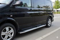 Volkswagen T5 Transporter 2003-2010 Seitenschweller Mevsim Grey (2 Stk., Aluminium) Foto 3