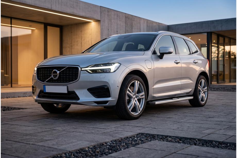 Volvo XC60 2017- Seitenschweller Mevsim Grey (2 Stk., Aluminium) Image