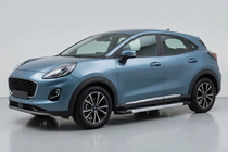 Ford Puma 2019- Seitenschweller Vision New Grey (2 Stk., Aluminium) Foto 1