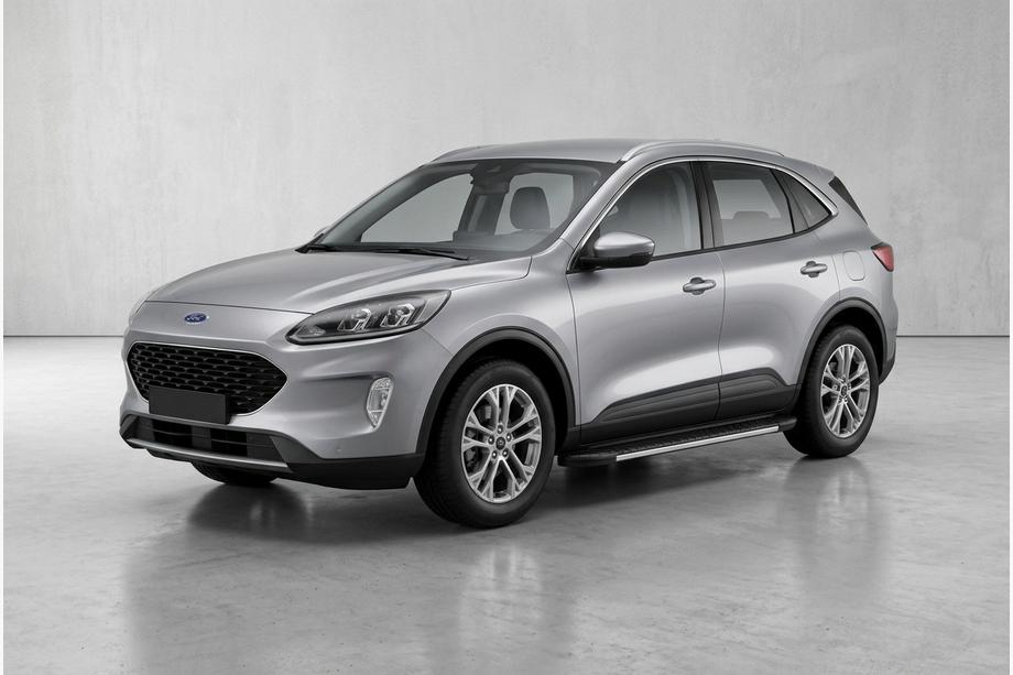 Ford Kuga/Escape 2019- Seitenschweller Bosphore Grey (2 Stk., Aluminium) Image