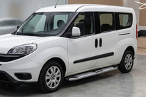 Opel Combo 2012-2018 Seitenschweller Mevsim Grey (2 Stk., Aluminium) Nur für Standardbasis Foto 1