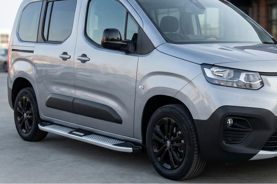 Opel Combo 2019- Seitenschweller Mevsim Grey (2 Stk., Aluminium) Image