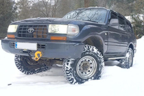 Toyota Land Cruiser 80 1990-1997 Seitenschweller Maya V1 (2 Stk., Aluminium) Foto 7