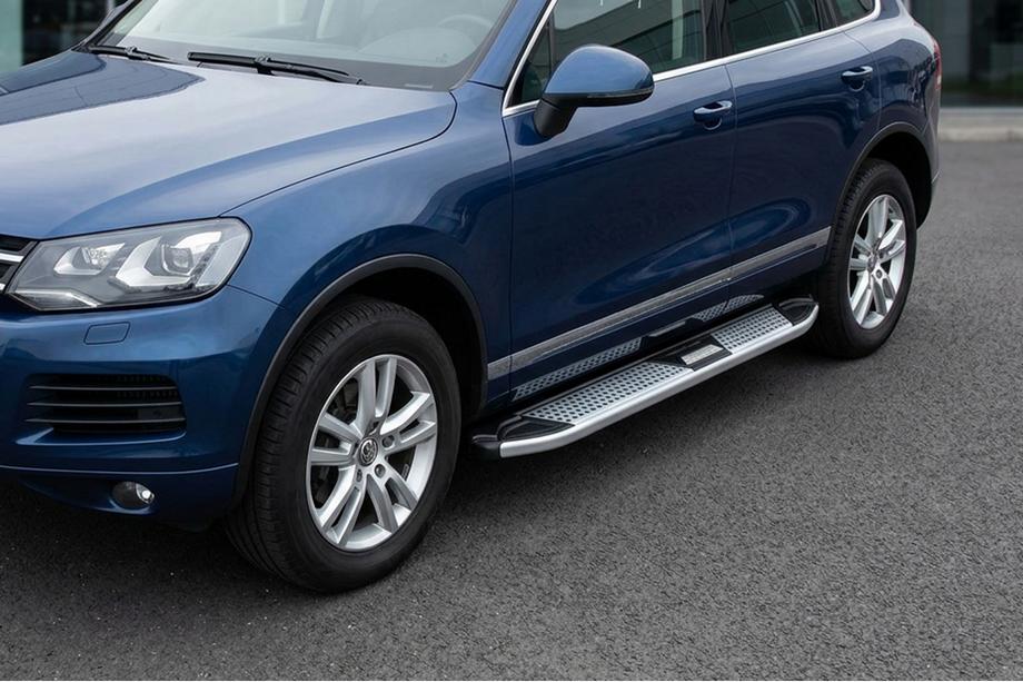 Porsche Cayenne 2003–2010 Seitenschweller Mevsim Grey (2 Stk., Aluminium) Image