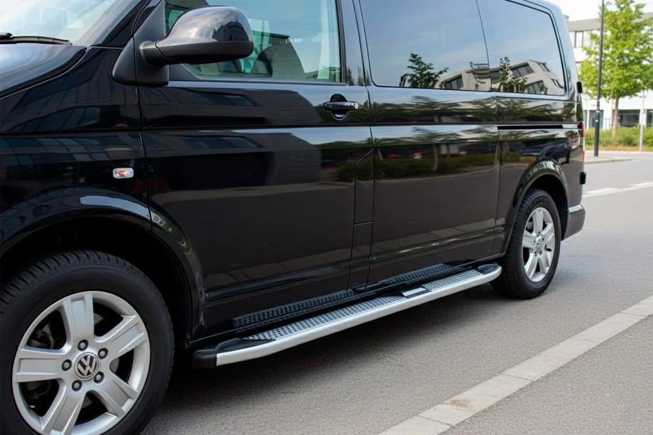 Volkswagen T5 2010-2015 Seitenschweller Mevsim Grey (2 Stk., Aluminium) Image