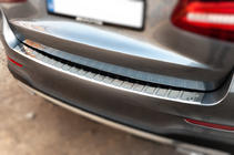 Mercedes GLC X253 2015-2022 Heckstoßstangenschutz Carmos (2015-2019, Edelstahl) Foto 2