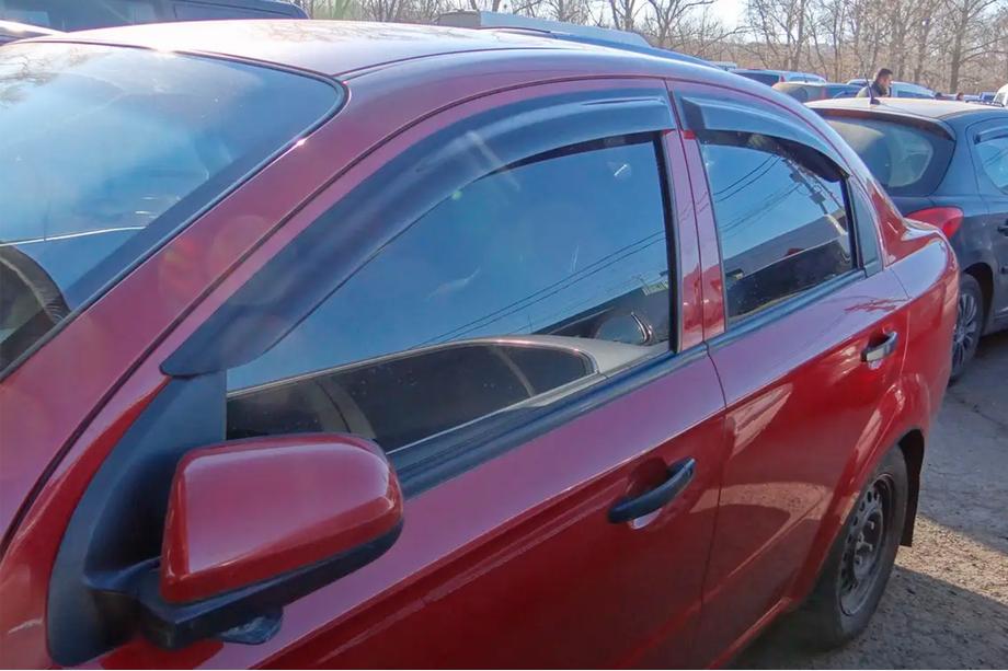 Chevrolet Aveo T200 2002-2008 Windabweiser SD (4 Stk, HIC) Image