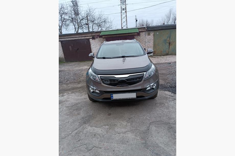 Kia Sportage 2010-2015 Wintergrill (oben) Matt Foto 2