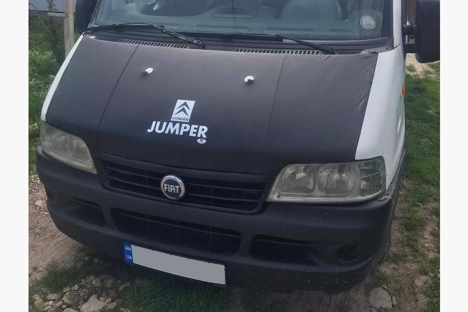 Fiat Ducato 1995-2006 Motorhaubenschutz (Schriftzug Jumper) Image
