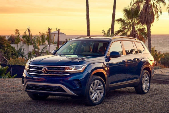 Aktualisierter Siebensitzer-Crossover Volkswagen Atlas