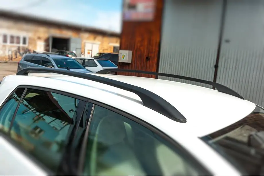 Volkswagen Golf 7/E-Golf 2012-2020 Dachreling OmsaLine Solid (2 Stk, schwarz) Image