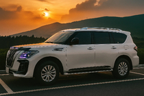 Nissan Armada 2016-2024 Türleisten (4 Stk, schwarz) Foto 4
