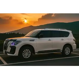 Türleisten (4 Stk, schwarz) Nissan Armada 2016-2024 Foto 4
