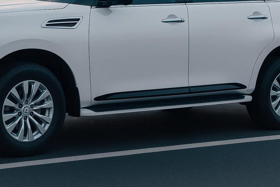 Nissan Armada 2016-2024 Türleisten (4 Stk, schwarz) Image