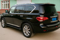 Nissan Armada 2016-2024 Türleisten (4 Stk, Chrom) Foto 1