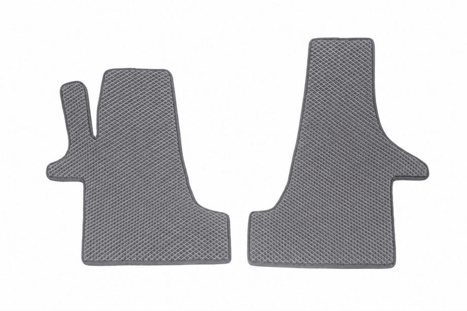 Volkswagen T5 Caravelle 2004-2010 EVA Fußmatten (grau, vorne, für 2 + 1) Image
