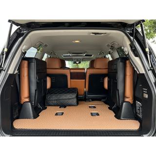 Kofferraummatte 2 Stk (EVA, 7-Sitzer, ziegelrot) Toyota Land Cruiser 200 2007-2021 Foto 3
