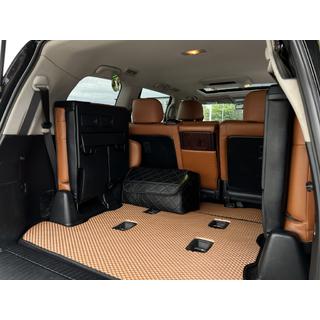 Kofferraummatte 2 Stk (EVA, 7-Sitzer, ziegelrot) Toyota Land Cruiser 200 2007-2021 Foto 1