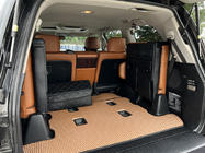 Lexus LX570/450d 2008-2022 Kofferraummatte 2 Stk (EVA, 7-Sitzer, ziegelrot) Foto 2