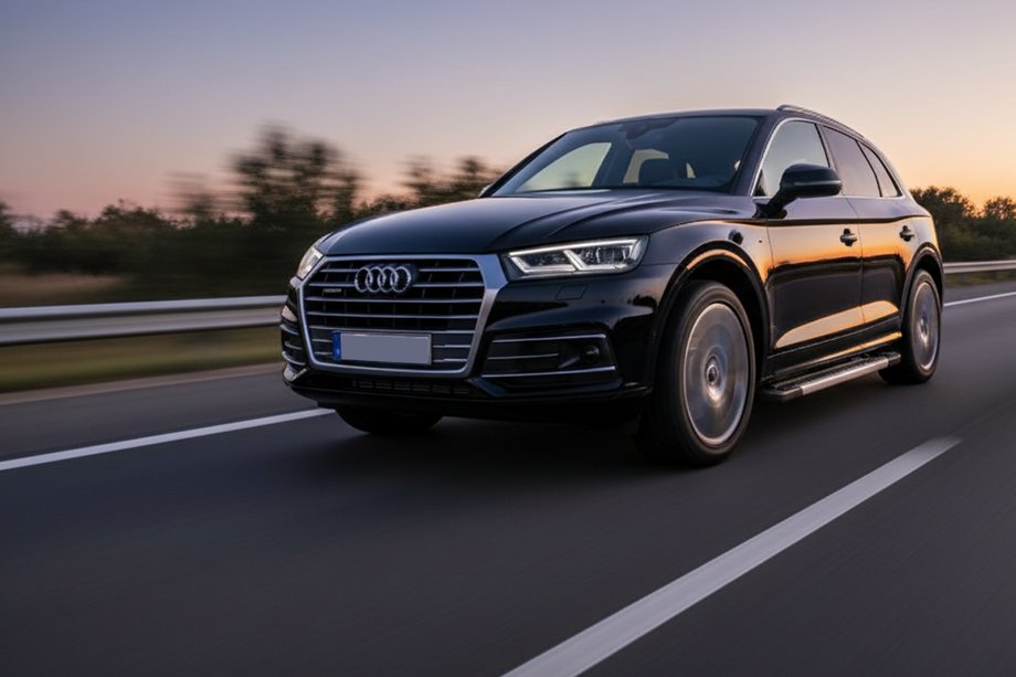 Audi Q5 2017-2025 Seitenschweller Vision New Grey (2 Stk., Aluminium) Image