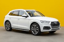 Audi Q5 2017-2025 Seitenschweller Tayga Grey (2 Stk., Aluminium) Foto 1