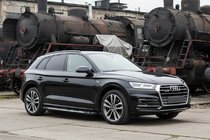 Audi Q5 2017-2025 Seitenschweller Sunrise (2 Stk., Aluminium) Foto 1