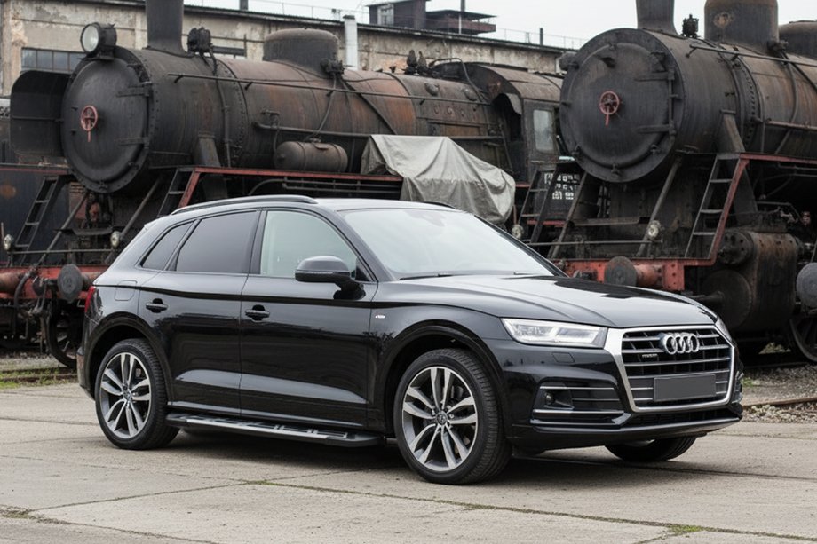 Audi Q5 2017-2025 Seitenschweller Sunrise (2 Stk., Aluminium) Image