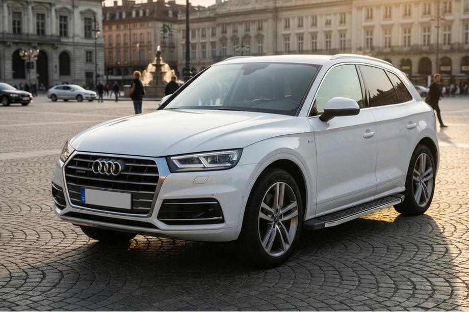 Audi Q5 2017-2025 Seitenschweller BlackLine (2 Stk., Aluminium) Image