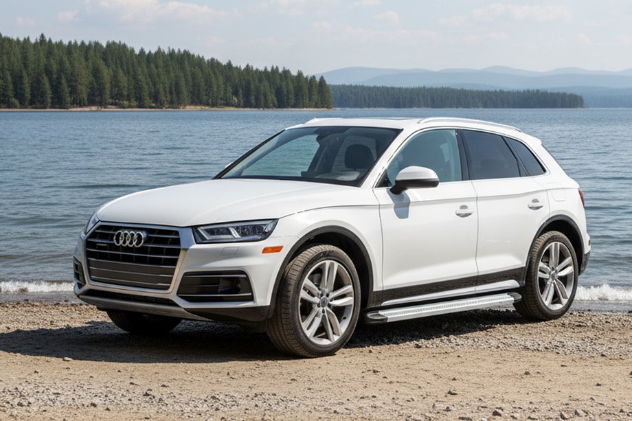 Audi Q5 2017-2025 Seitenschweller Maya V2 (2 Stk., Aluminium) Image