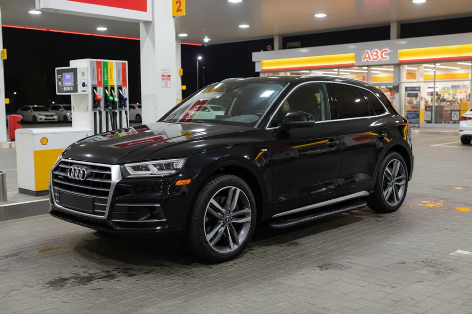 Audi Q5 2017-2025 Seitenschweller Bosphorus Black (2 Stk., Aluminium) Image