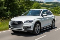 Audi Q5 2017-2025 Trittbretter Bosphorus Grey (2 Stk., Aluminium) Foto 1