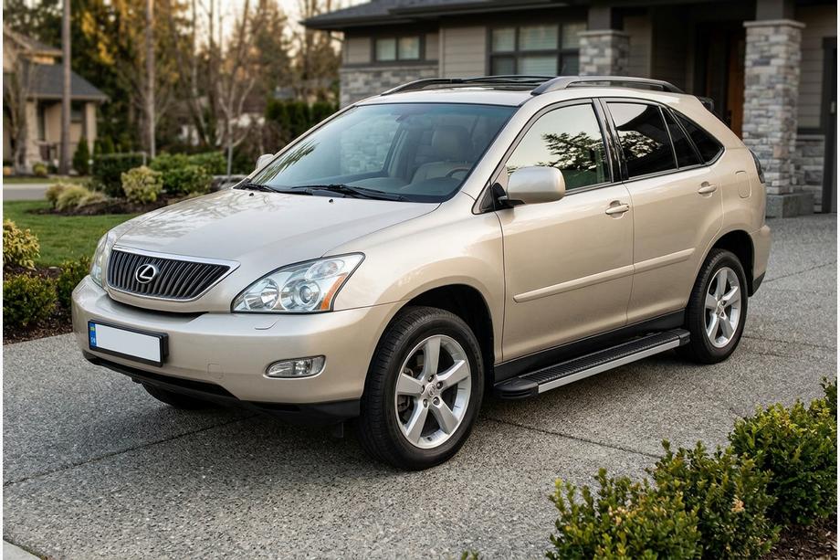 Lexus RX 2003-2009 Seitenschweller Maya V1 (2 Stk., Aluminium) Image