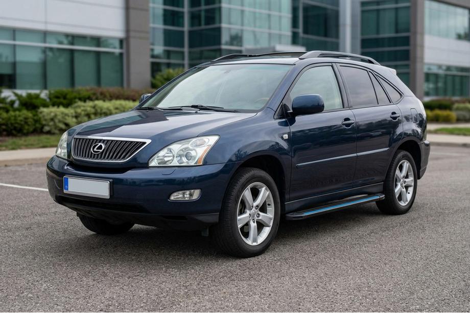 Lexus RX 2003-2009 Seitenschweller Maya Blue (2 Stk., Aluminium) Image