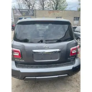 Hintere Stoßstange komplett (Original 2019) Nissan Armada 2016-2024 Foto 3