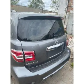 Hintere Stoßstange komplett (Original 2019) Nissan Armada 2016-2024 Foto 2
