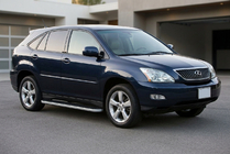 Lexus RX 2003-2009 Seitenschweller Tayga Grey (2 Stk., Aluminium) Foto 1