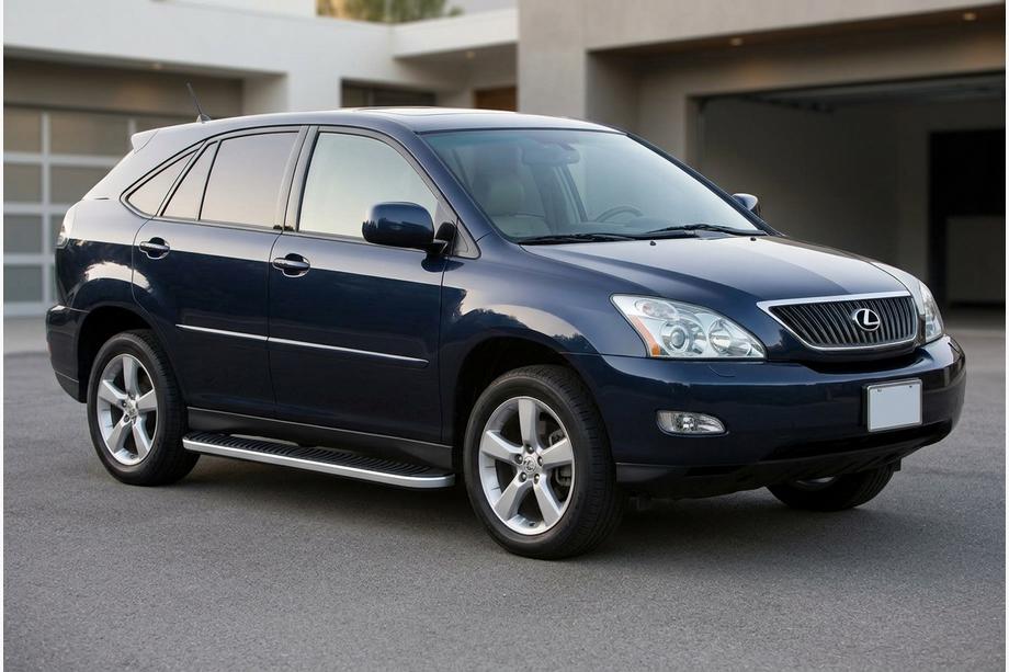 Lexus RX 2003-2009 Seitenschweller Tayga Grey (2 Stk., Aluminium) Image