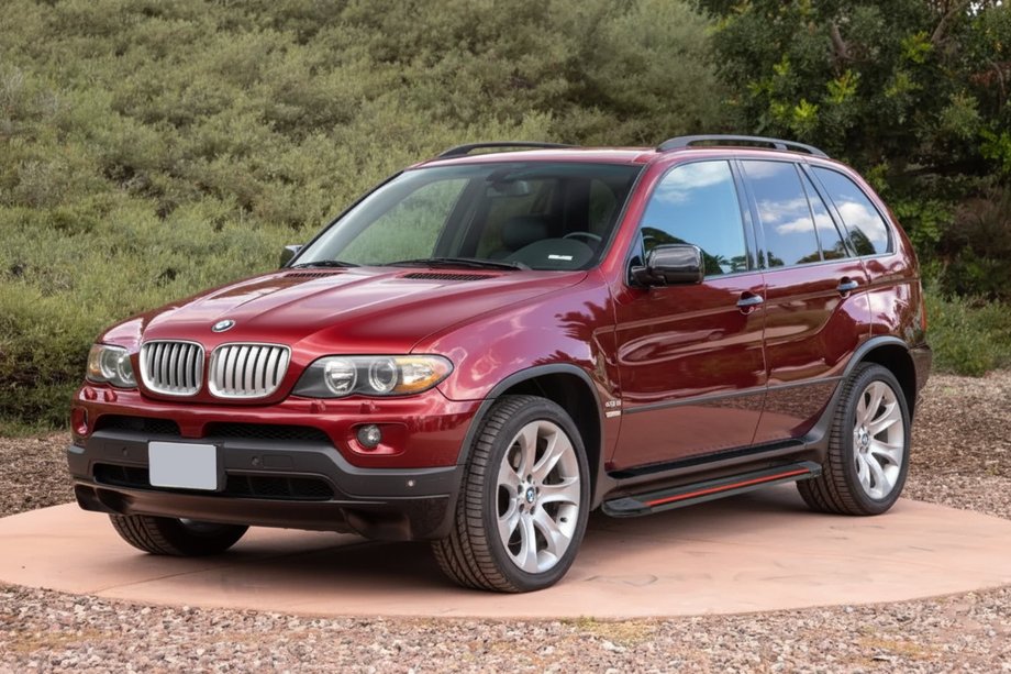 BMW X5 E53 1999–2006 Seitenschweller Maya Red (2 Stk, Alu) Image