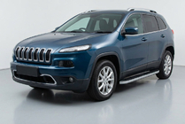 Jeep Cherokee KL 2013- Seitenschweller Tayga Grey (2 Stk., Aluminium) Foto 1