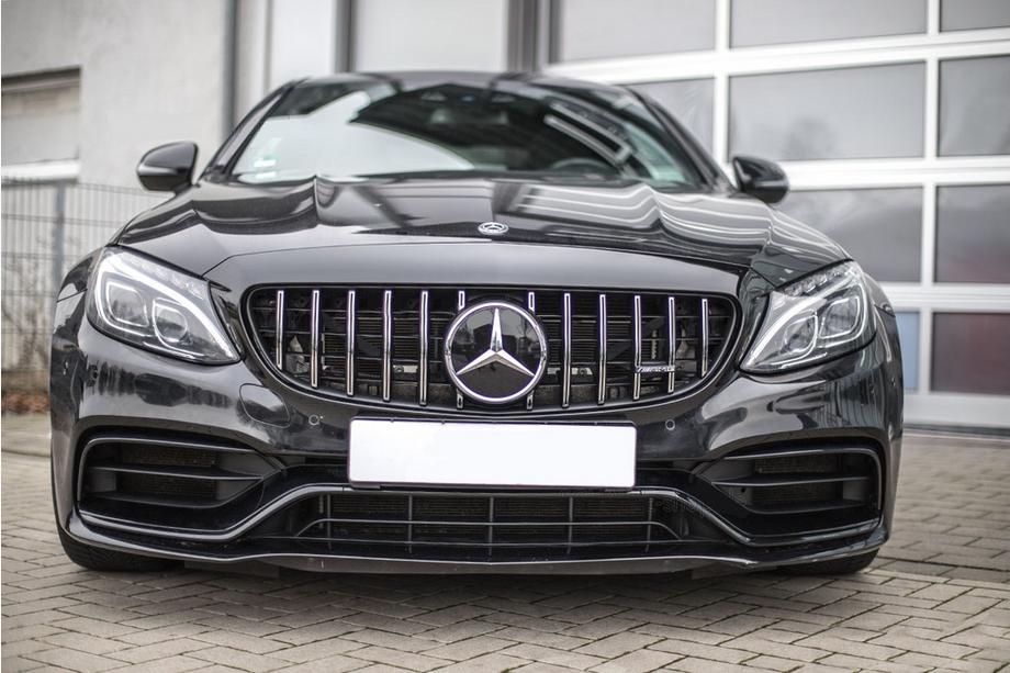Mercedes C-сlass W205 2014-2021 Frontgrill Panamericana GT (für original C63 AMG) 2014-2018, ohne Kamera Image