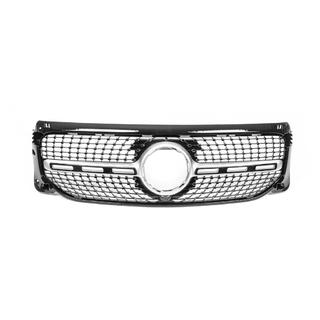 Frontgrill Diamond Silber (für Base 2019-2023) Mercedes GLB X247 2019- Foto 2