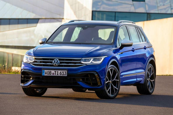 Überprüfung der aufgeladenen Modifikation des Volkswagen Tiguan R.