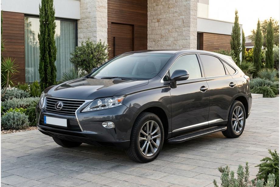 Lexus RX 2009-2015 Seitenschweller Bosphorus Black (2 Stk, Aluminium) Image