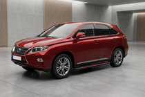 Lexus RX 2009-2015 Seitenschweller Maya Red (2 Stk, Aluminium) Foto 1