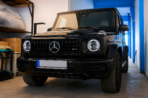 Mercedes G class W463 1990-2018 Frontgrill (GT Panamericana, ohne Chrom) Foto 1