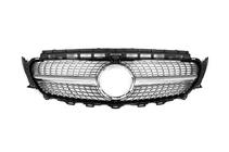 Mercedes E-class W213 2016-2023 Frontgrill Diamond Silber (für Avantgarde/AMG-Line/E43 AMG/E53 AMG 2016-2020) Ohne Kameravorbereitung Foto 2